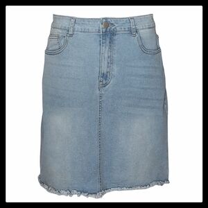 Denim Blue Juniors Skirt Size XL